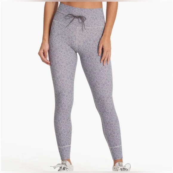 Vuori Daily Legging Women’s Sz XS Azure Mini Samba Floral Print Activewear VW323 - Picture 1 of 9